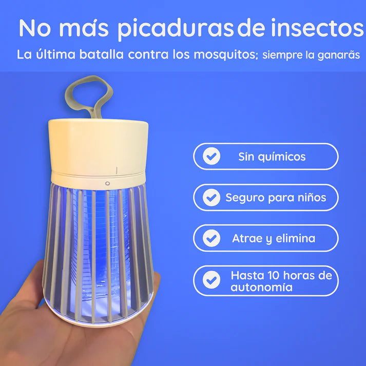 Lámpara Elimina-Mosquitos Brivori – Sin Químicos, Recargable